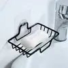 Sem Furos Banheiro Aço Inoxidável Suporte de Sabão Parede Pendurado Armazenamento Rack Drenante Caixa de Sabão Banheiro Caixa de Sabão Atacado