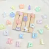 Letras Acrílicas Luminosas com Glitter Fino DIY/Acessórios para Headwear, Corrente de Celular, Chaveiro, Pingente de Bolsa, Acessórios de Joia