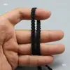 Cordón de Encaje Tejido en Blanco y Negro con Bordes Estrechos, Adecuado para Ropa, Adorno de Prendas, Decoración de Ropa de Muñecas y Manualidades DIY