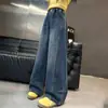 Calça Jeans Feminina Outono 2026 Novo Estilo Coreano Calça de Pernas Retas Crianças Pequenas e Grandes Calça de Pernas Largas Outono para Meninas Estilosas Atacado