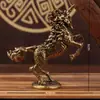Latón Kirin Bagua Riqueza Fuego Kirin Adorno Artesanía de Oficina Latón Riqueza Kirin Fabricante de Artículos de Cobre Venta al por Mayor