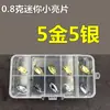 Set de señuelos con anzuelo simple, señuelos tipo cuchara para pesca, incluyendo 10 piezas de señuelos tipo cuchara para whitefish y topmouth, con envío gratis