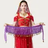 Em Estoque Transfronteiriço Amazonia Dança do Ventre Lantejoula Franja Feminino Cachecol de Quadril Cinto de Cintura de Performance Corrente de Cintura para Dança Indiana