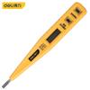 Bolígrafo eléctrico Deli DL8003 para el hogar, 220 V, detector de circuitos, inducción, pantalla digital, prueba, medidor.