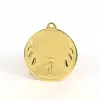 Medalhas de Metal Personalizadas para Competições Esportivas, Placas Douradas, Prateadas e de Bronze, Pequenas Medalhas Comemorativas para Corridas de Maratona Feitas Sob Medida em Estoque