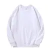 Sudadera de Terciopelo Grueso 450g para Otoño e Invierno, Color Sólido, Cuello Redondo, Corte Oversize, Pullover, Top Hombros Descubiertos, Estilo Unisex de Moda