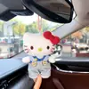 Colgante Decorativo de Lujo para Espejo Retrovisor de Coche, Gatito Gato, Adorno de Seguridad para el Interior del Coche, Regalo para Coche