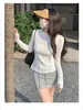 2025 Novo Tecido de Seda de Gelo Gola Alta Proteção Solar Roupas Verão Femininas Tops Respiráveis Slim Top Fino Anti-UV Roupas de Proteção Solar