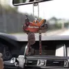 Chapéu de Cowboy de Jeans Novo com Selim Transfronteiriço Botas Decoração de Retrovisor de Carro Velho Oeste Chaveiro Pingente