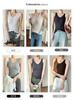 Camisola de punto con escote en V para mujer, ropa interior, top sexy ajustado para primavera y otoño y verano