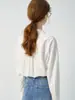 Novo Cardigã Casual de Verão 2025 Estilo Japonês e Coreano com Lapela Solto Camisa Feminina