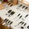 Venta al por mayor de Gadgets de Cocina del Fabricante, Juego de 18 Piezas de Utensilios de Cocina de Acero Inoxidable, Rallador de Queso, Espátula para Pizza, Abrelatas Creativo