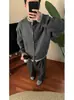 Direto da Fábrica Marca Americana Tendência Falsa Duas Peças Camisa Quente Estilo High-End Camisa Camada Interna Cool Rogue Camisa Base Outono e Inverno Masculina