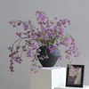 Paisajismo de Bodas Colgante de Jazmín Flores Artificiales Planta Verde Pastoral Arreglo Floral Sala de Estar Paisajismo Exterior Flor de Cerezo Flores Artificiales Decorativas