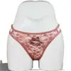 Calcinhas de Renda Sexy Estilo Novo para Mulheres, Fashion com Lábios de Strass, Cobrindo Semi-os Quadris, Calcinhas Sexy Meio-Cobertura Ajustáveis