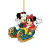 2024 novo lançamento de árvore de Natal transfronteiriço pingente decorativo de acrílico plano Mickey Mouse para retrovisor de carro