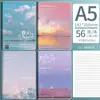 Cuaderno Mengjin Paper B5 con Cubierta de Plástico A5 Estudiante Oficina Cuaderno Grueso de Alta Calidad para Tomar Notas Cuaderno de Estilo Fresco