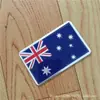 Alemania Reino Unido Italia EE. UU. Francia bandera Australia Rusia calcomanías para coche calcomanías rectangulares para carrocería de coche