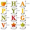 Guirnalda de hojas de arce de otoño europeas y americanas para un feliz Día de Acción de Gracias Decoración de guirnalda para fiesta de Acción de Gracias