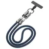 Cabo de Dados Lanyard para Celular Dois em Um Carregamento Rápido 240W Tipo-C Cabo de Dados Pendurado no Pescoço Crossbody Chaveiro Corda Anti-Perda