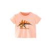 Camiseta de Manga Corta para Niñas Verano Algodón Top Bebé Niña 2025 Verano Nueva Camiseta Top Camiseta para Niños