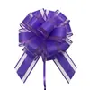 Tamaño Grande Transfronterizo 50 Colores Lisos Organza Flores de Bola Tridimensionales Regalos Navideños Decoración de Bodas Flores Tiradas a Mano