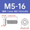Tornillo de acero inoxidable avellanado CHC-M3/M4/M5-6/8/10/12/16/20 en stock salida de fábrica