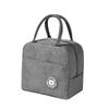Bolsa isotérmica al por mayor de fábrica impermeable fresca papel de aluminio bolsa para lonchera trabajo Portátil estudiante de Primaria bolsa para el almuerzo bolsa de hielo para viaje