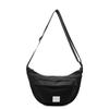 Bolsa Casual Simple de Tela de Nylon 2025 Nuevo Estilo Coreano Ins Moda Combinable Bolsa Dumpling Estilo Occidental Moderna Bolsa Cruzada para Mujer