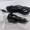 Adaptador de Encendedor de Cigarrillos para Coche con Navegación, Modelo Nuevo con Cable, Cargador de Coche, Cargador para Cámara de Tablero, Cable de Alimentación de 3.5m Cargador de Coche