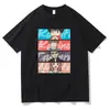 2025 Nueva Camiseta de Algodón Puro para Comercio Exterior Estampado de Patrón de Verano Manga Corta Estilo Casual Cómodo Unisex - Europa y América