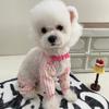 Perro Mascota Pantalones de Cuatro Patas a Prueba de Polvo para Pasear Protectores de Piernas Pequeñas Ropa Floral Bixiong Teddy a Prueba de Suciedad y Mosquitos
