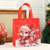 Bolsas de Regalo Navideñas Transfronterizas, Bolsas de Empaque para Regalos Navideños, Bolsos de Mano para Souvenirs, Bolsas de Tela No Tejida Empaque al por Mayor