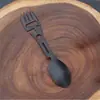 Tenedor y Cuchara de Acero Inoxidable para Exteriores Integrados Vajilla Multifuncional Herramienta Tubo para Acampar al Aire Libre Venta Directa de Fábrica Yangjiang