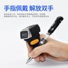 Escáner de Anillo Bluetooth Transfronterizo Nuevo Escáner de Código de Barras Inalámbrico Mini Portátil para Dedo Bidimensional