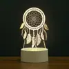 Luz de Noche 3D Transfronteriza Lámpara de Mesita de Noche USB Adornos Lámpara LED de Ahorro de Energía Logo Aniversario Corporativo Regalo Conmemorativo de Graduación