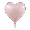 Globos de Papel de Aluminio con Forma de Corazón Iluminado y Estrella de Cinco Puntas de 18 Pulgadas para Decoración de Lugar de Fiesta de Cumpleaños