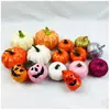 Buquê Mini Abóbora de Halloween Fazendo Material Decorativo Sacos de Embalagem para Flores Buquê de Flores DIY Suprimentos para Floricultura