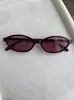 Seleções de Influenciadores Transfronteiriços: Óculos de Sol Elegantes Cat-Eye com Armação Pequena Emagrecedores para Mulheres, Proteção UV, Aparência Natural, Efeito Emagrecedor, Modelo Street Style