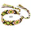 Pulseras Tejidas de Venta Caliente Europeas y Americanas, Pulseras de Amistad Arcoíris Hechas a Mano Estilo Étnico Nepalí, Joyería al por Mayor