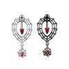 Europeo y Americano Transfronterizo Nuevo Acero Inoxidable Murciélago Piercing Joyería Zirconia Anillo para el Ombligo Invertido Botón para el Ombligo Amazon