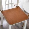 Quatro Estações Universal Simples Moderno Cinza Seda de Gelo Rattan Tapete para Cadeira Tapete de Mesa de Jantar Almofada Tapete Frio Antiderrapante Tapete para Banqueta
