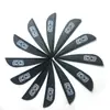 Plumas para Puntas de Flecha, Plumas Pequeñas para Flechas, Plumas Dunston para Flechas de 1.75 pulgadas, Accesorio de Pluma de Fibra de Carbono para Arco Recurvo y Compuesto