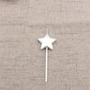 Vela de Cumpleaños en Forma de Estrella, Sin Humo, Respetuosa con el Medio Ambiente, Cera de Soja de Grado Alimenticio, Decoración para Pastel de Fiesta de Primer Cumpleaños de Bebé para Niños