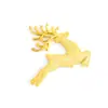 Decoração de Natal presente Enfeites de Árvore de Natal Cervo de Natal Pingente de Cervo de Natal Enfeites DIY Alce
