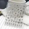 Serie Duyuer Pegatinas Populares para Uñas Estilo Influencer Realista con Adhesivo Trasero para Decoración de Uñas DIY