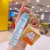 Sanliou Dibujo Animado Mini Cubo de Rubik Llavero al por Mayor Rompecabezas Colgante para Mochila Escolar Joyería Pequeña Llavero para Pareja Colgante