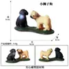 Modelos de Animales Realistas: Doberman, Golden Retriever, Perro de Peluche, Husky, Collie - Adornos para Coche y Juguetes para Niños