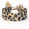 Pulsera nueva tejida a mano Correa de muñeca simple europea y americana Estilo bohemio Cinta de pareja en blanco Cuerda de mano DIY