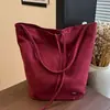 Nuevo bolso tote retro de alta costura transfronterizo con acabado mate para mujer, ligero, versátil, de gran capacidad, para llevar al trabajo